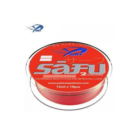 ARRACHEE CONIQUE YUKI SAFU Bicolore 0.23-0.57 mm RED 10x15M