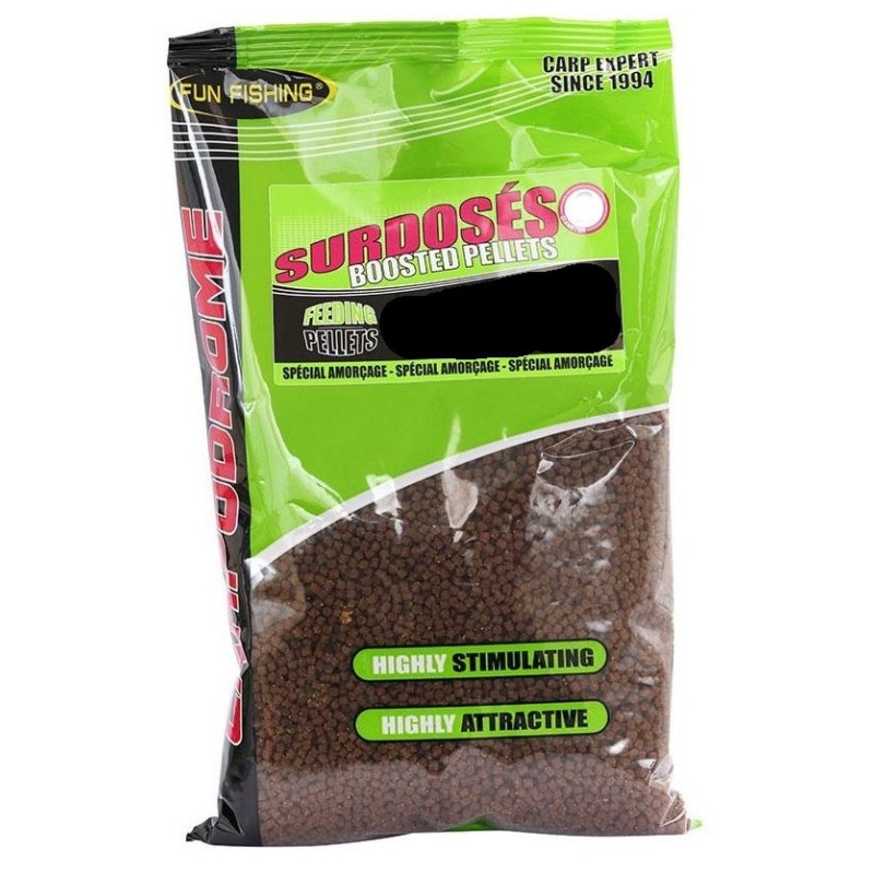 Pellets surdosés - 700gr - 3mm - Hemp & Bun Spice  - FUN FISHING