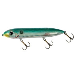 LEURRE HEDDON SUPER SPOOK - 125 mm - DOS VERT SARDINE - HLFS