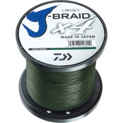 TRESSE DAIWA JBRAID 4B 1350M 0,21MM - 12,4 Kg