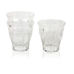 LOT DE 6 VERRES SAINT BARTH EN TITAN