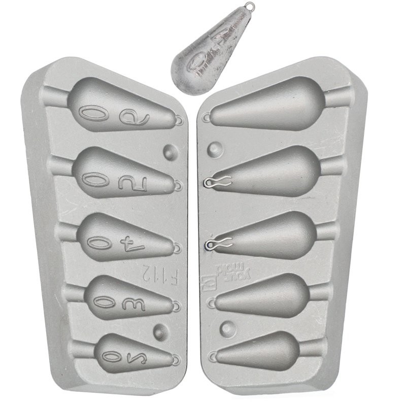 MOULE A PLOMBS MONTRE TROUEE GRIP 210-230 GRS A1 MOU028