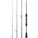CANNE VOYAGE LEURRE DAIWA TRAVEL PROCASTER 704MHFSEBX 2m13 7/28 Grs - 4 Elements
