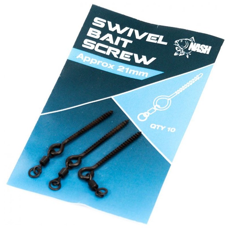 Swivel Bait Screw 21mm NASH  ---