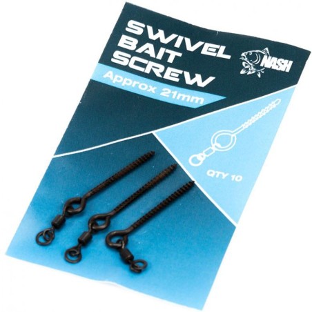 Swivel Bait Screw 21mm NASH  ---