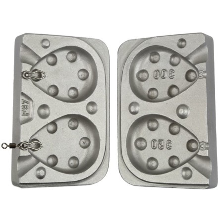 MOLDE DE PLOMOS MONTRE GRIP 300-350 GRS   - MOU097 - disponible - MOLDE DE PLOMOS Montre