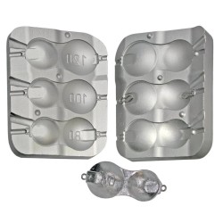MOULE A PLOMBS TIRETTE CUILLER 80-100-120GRS A9 - MOU213---