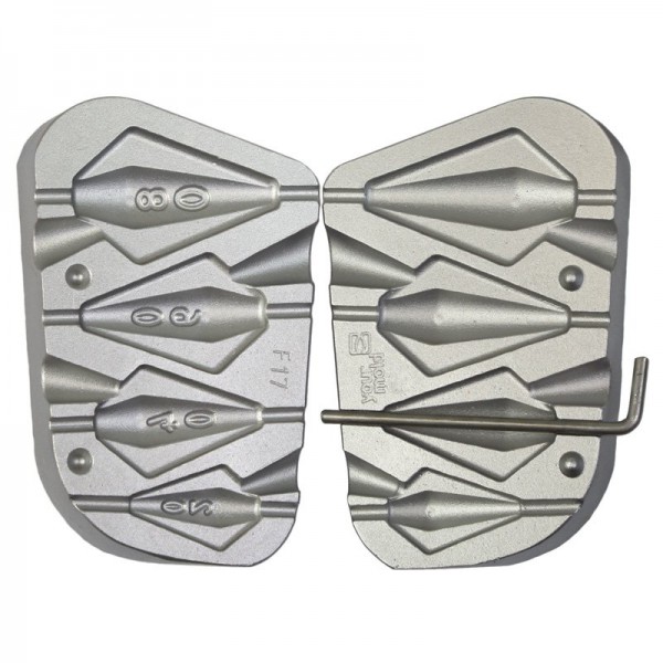 Moule à Plombs De Pêche Neuf Moule à Plombs Montré Trouée GRIP 300g A2 – Alciumpeche, Pour Pêche Arc De Chasse A Poulie Moule à Plombs De Pêche Neuf Moule à Plombs Montré Trouée GRIP 300g A2 – Alciumpeche, Pour Pêche Arc De Chasse A Poulie