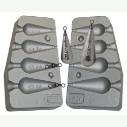 MOULE A PLOMBS POIRE 30-40-50-60 GRS   B8   -   MOU029