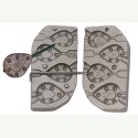 MOLDE DE PLOMOS Montre Grip Perce 70-80-90-100 Grs MOU058