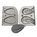 MOLDE DE PLOMOS MEDAILLON CARPE 60-90 GRS  A1 - MOU061