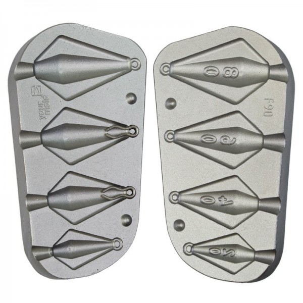 Moules alciumpeche Moule A PLOMBS Boule 40-60-80 GRS SN6 - MOU045