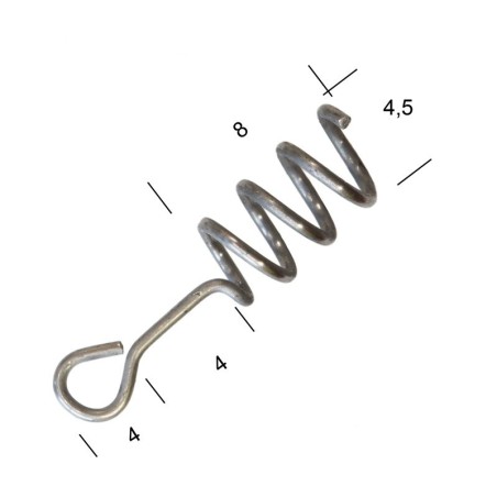 ATTACHE RESSORT R2 PAR 50 -  MOU7216 - PM pour moules à plombs