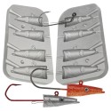 MOLDE DE PLOMOS TETES PLOMBEES FUSEE 60-80-100-120GRS - MOU205