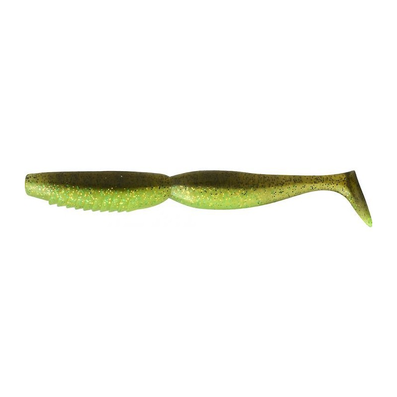 LEURRES MEGABASS SPINDLE 5 SUPER VM GREEN PUMPKIN SHAD