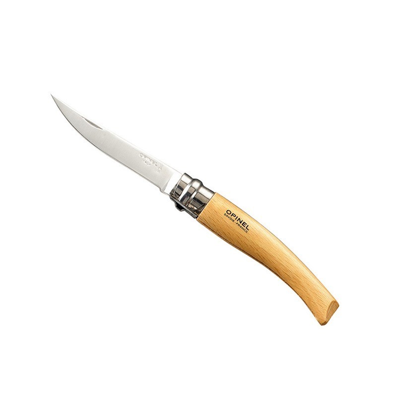 COUTEAU OPINEL EFFILE N° 8 INOX HETRE INCOLORE - OPINEL