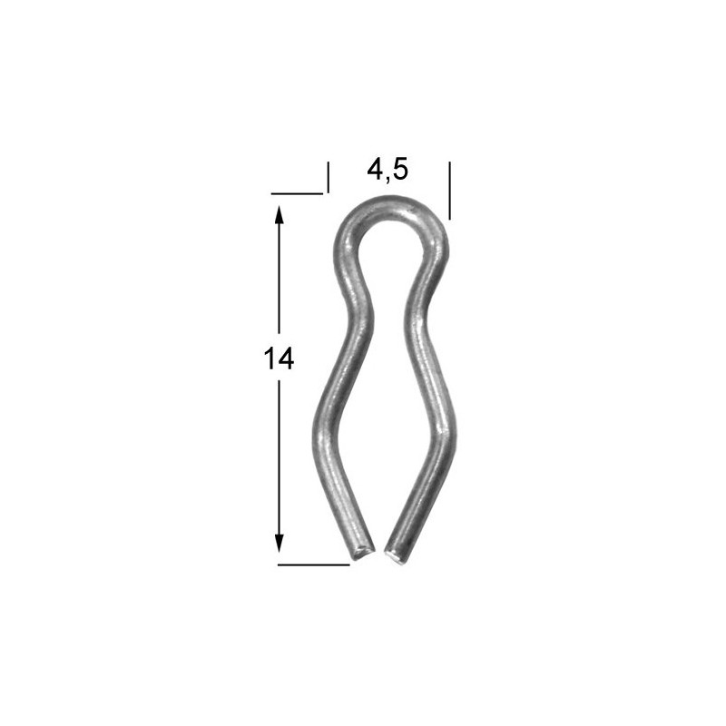 Attaches SMALL par 100 - MOU7208 - pour moules à plombs