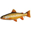 Coussin Peluche Poisson TRUITE FARIO 62 CM