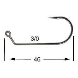 HAMECON VMC JIG ROND 7161BN X10 3/0 sachet de 10