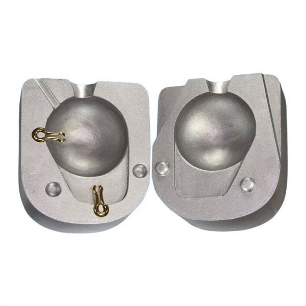 Moule à Plombs Pêche Moule à Plombs DCA Percé 120 150 180 200g   Compatible Grappin, Réf. MOU122, Alciumpêche Moule Plomb Pêche Grappin