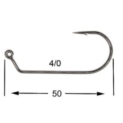 HAMECON VMC JIG ROND 7161 TI  4/0 boite de 50