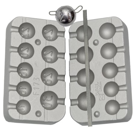 MOULE A PLOMBS TETES PLOMBEES CHEBURASHKA 14 A 30GRS B06- MOU173