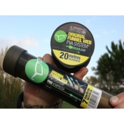 RECHARGE PVA KORDA JAUNE HEXMESH 5M Funnel Web 