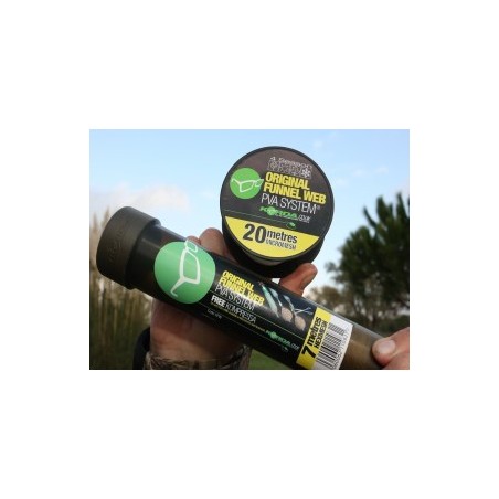 RECHARGE PVA KORDA JAUNE HEXMESH 5M Funnel Web 