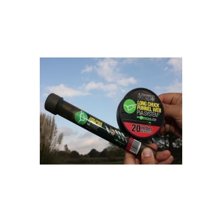 RECHARGE PVA KORDA ROUGE 20M HEXMESH Longchuck ---