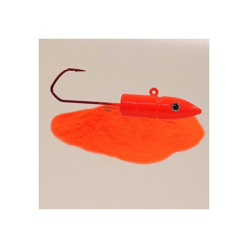 Plastifiant NEON UV-ORANGE 80grs pour plombs