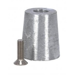 ANODE EMBOUT ARBRE D.35MM ZINC   