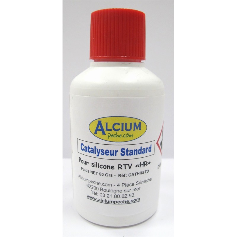 Catalyseur SEUL pour silicone BLANC rtv HR - 50 Grs - CATHR