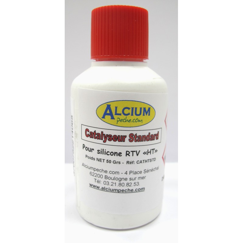 Catalyseur standard SEUL pour silicone rtv ROUGE HT - 50 Grs - CATHT