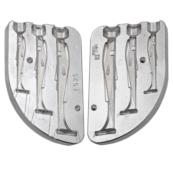 Moule à Leurres Souples – Squelette 85 Mm – Alciumpeche MOUSF11XX – Neuf