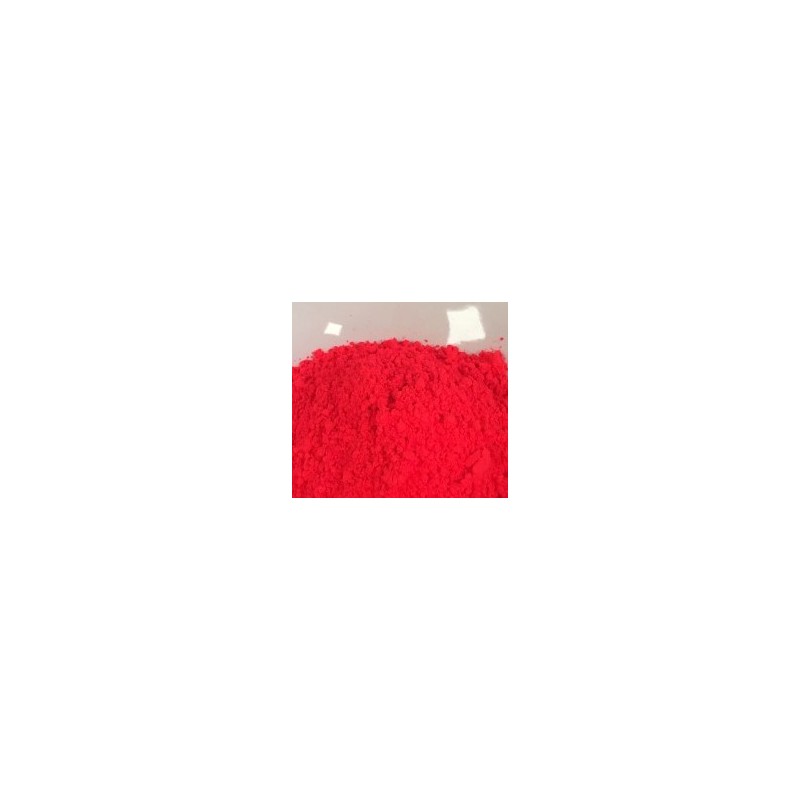 Colorant POUDRE ROUGE FLUO 10 Grs POU316 pour Plastique liquide 