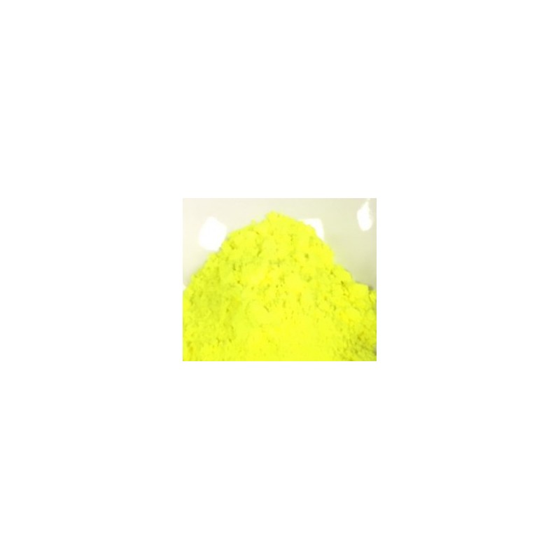 Colorant POUDRE JAUEN FLUO 20 Grs pour Plastique liquide 