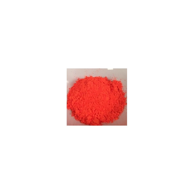 Colorant POUDRE ORANGE FLUO 10 Grs POU313 pour Plastique liquide 