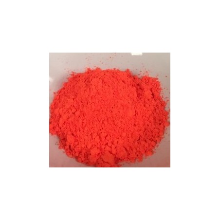 Colorant POUDRE ORANGE FLUO 10 Grs POU313 pour Plastique liquide 