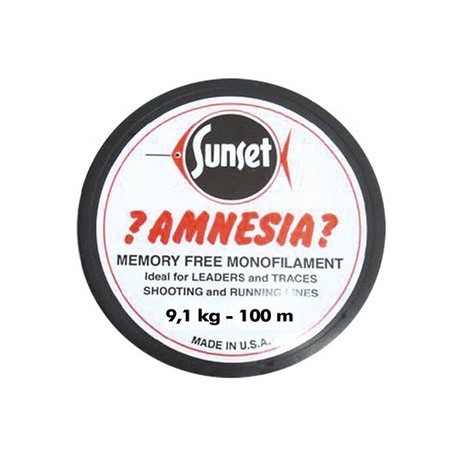 NYLON SUNSET AMNESIA 23-100 2.7Kg 6Lb 100 m ROUGE - en stock - Nylon