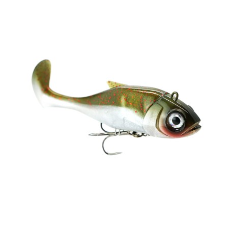 LEURRE COMBO BLASTER SHAD BS130 PIKY KHAKI - FIIISH