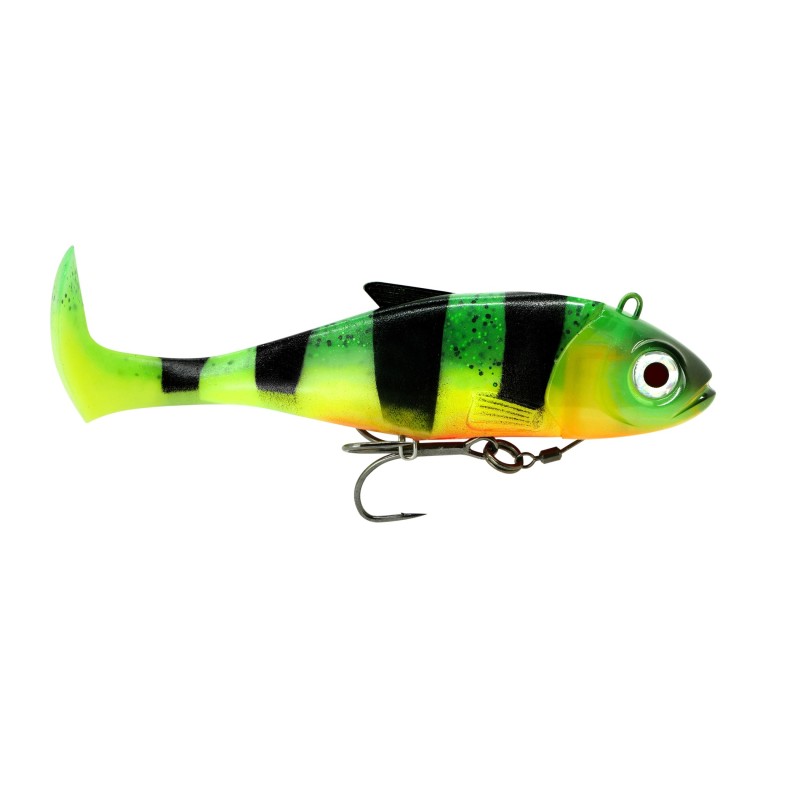 LEURRE COMBO BLASTER SHAD BS130 FIRE TIGER - FIIISH