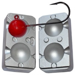 MOULE A PLOMBS TETES PLOMBEES RONDES 300-350GRS   - MOU148---ndd