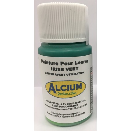 Peinture Leurre - IRISE VERT 60 ml pour aérographe AERO619