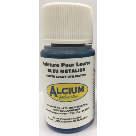 Peinture Leurre - BLEU METALISE 60 ml pour aérographe