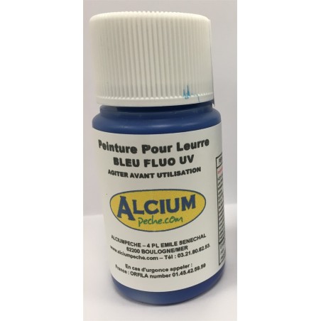 Peinture Leurre - BLEU FLUO UV 60 ml pour aérographe