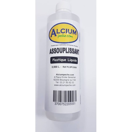 Assouplissant pour Plastique Liquide  0,5L 