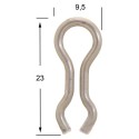 Anillos A3 por 100 - MOU7207 - para moldes de plomos