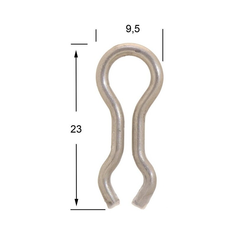 attaches A3 par 100 - MOU7207 - pour moules à plombs