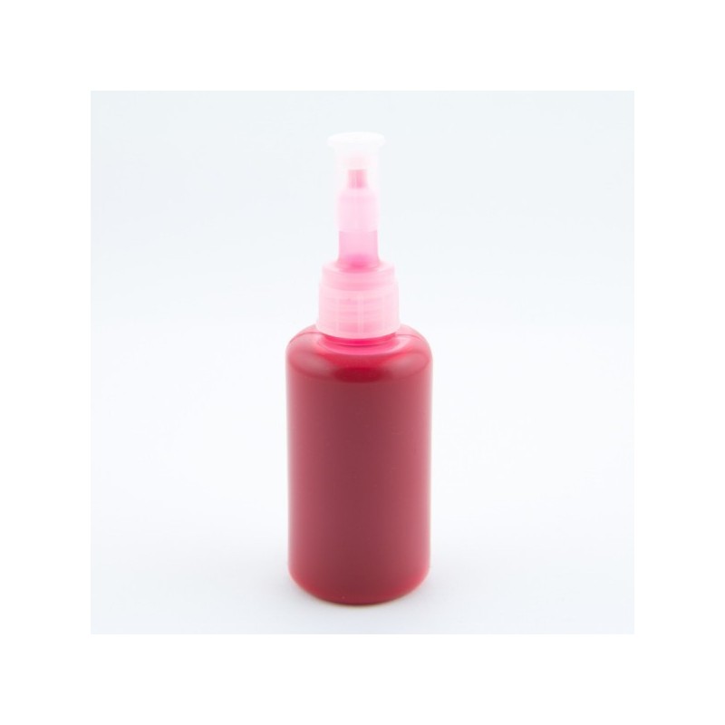 Colorant Fluo Rouge Translucide 35 ml pour plastique liquide PLSCOL006