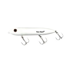 LEURRE HEDDON SUPER SPOOK 125 TOTAL WHITE TW